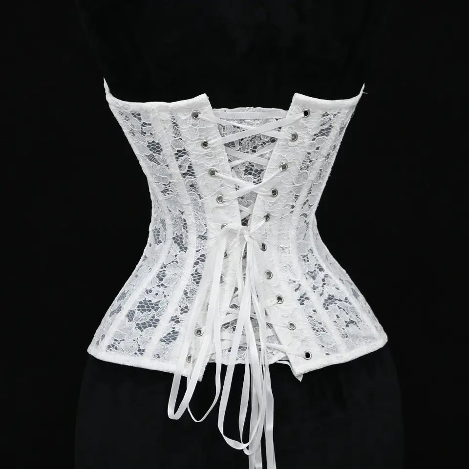 Black Lace Corset Top