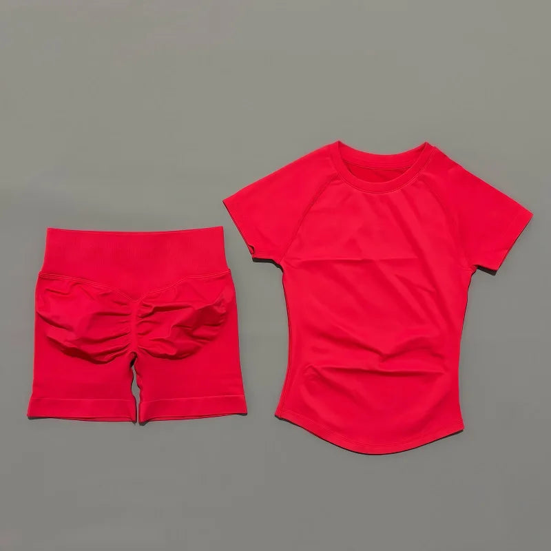 Seamless Yoga Two-Piece Set