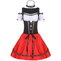 Oktoberfest Costume supplier styling view with coordinating headwear.