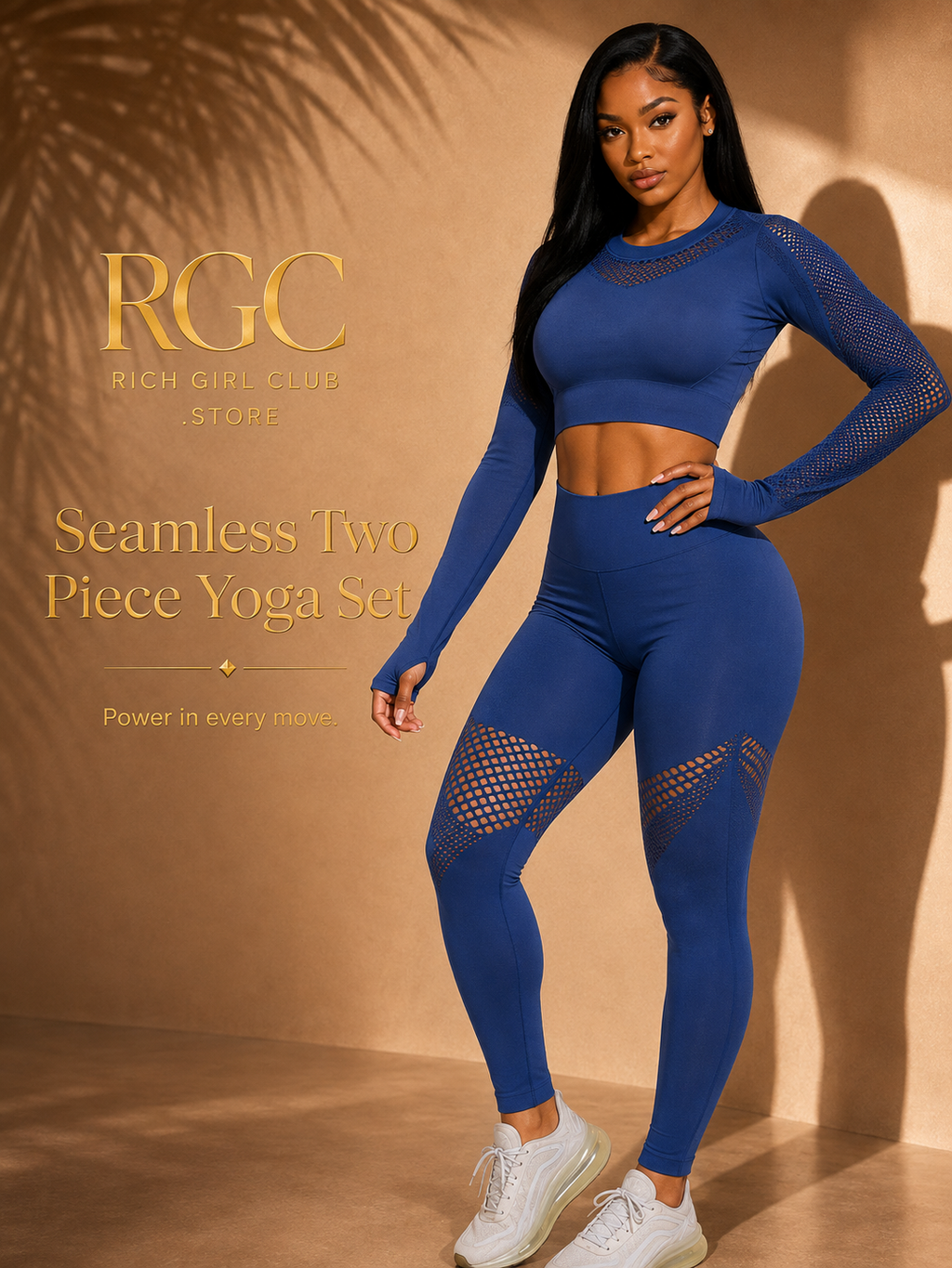 Seamless Two Piece Yoga Set