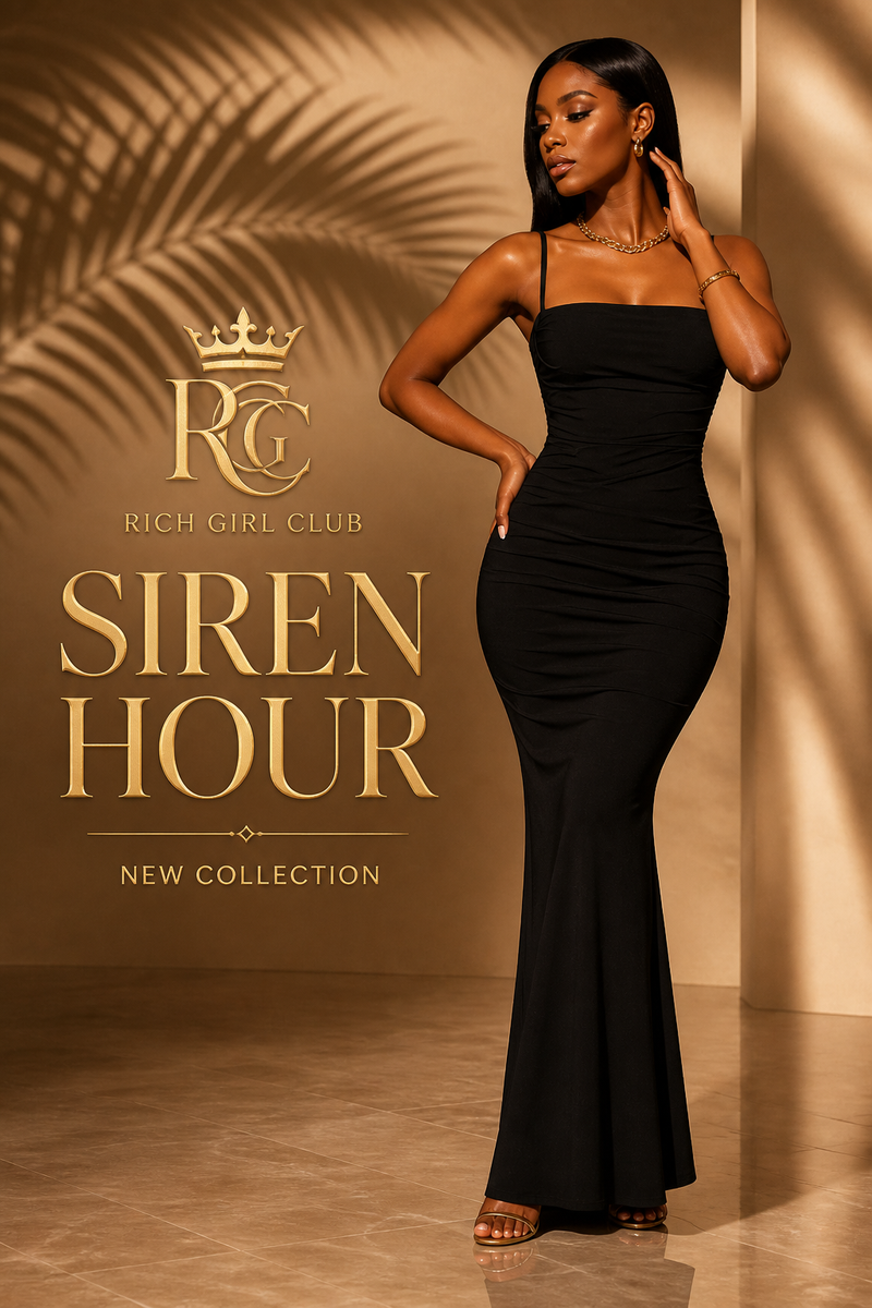 Siren Hour Mermaid Maxi Dress