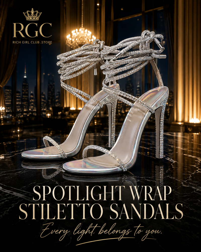 Spotlight Wrap Stiletto Sandals